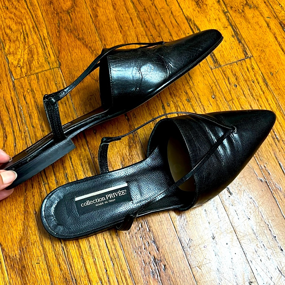 Collection Priveè? Vintage leather flats